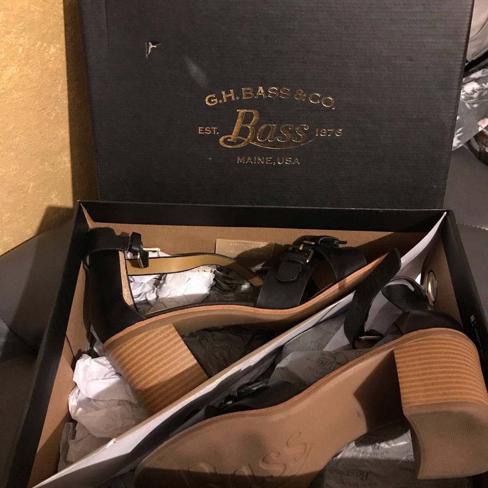 Bass co. Block Heels